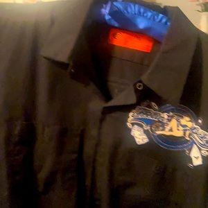 Really nice never worn black dress shrit